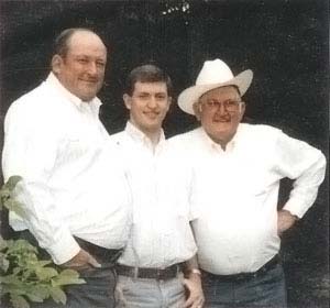 The men with the big ideas (pictured left to right): Billy Ray, Bill, & R.W.